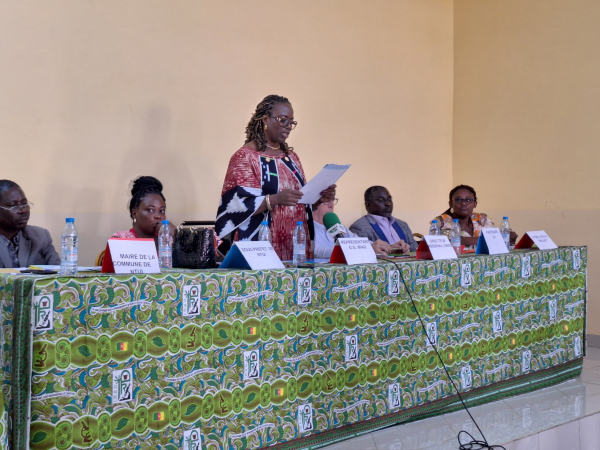 Mot de lancement officiel du projet par l’IRAD